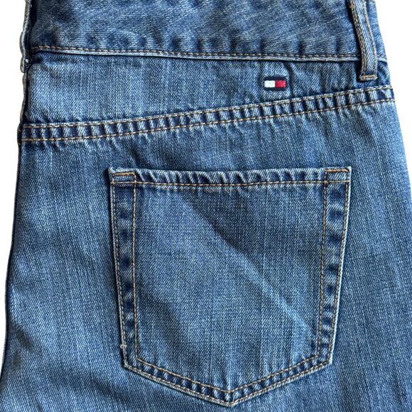 Tommy Hilfiger Boho Patchwork Wide Legged Denim Jeans Size 8R - Picture 8 of 9